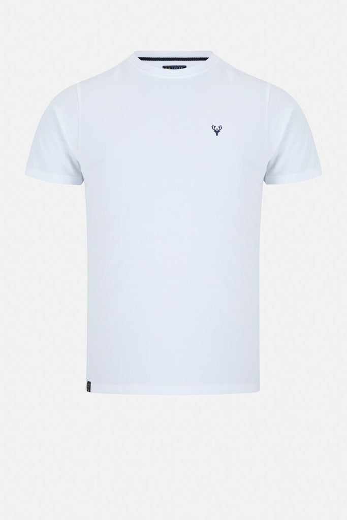 T-Shirt | Romeo Tee | White - Paraffin Store