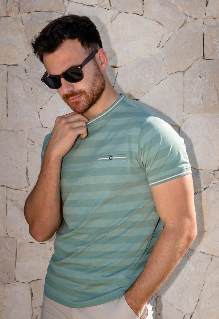 T - SHIRT | RUSK | GREEN - Paraffin Store