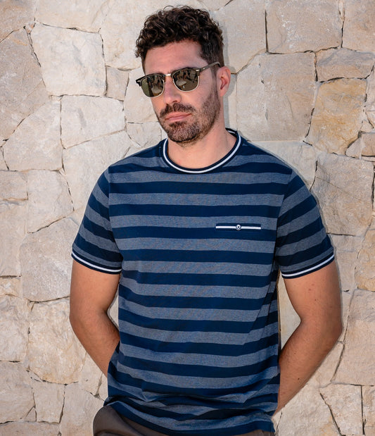 T - SHIRT | RUSK | NAVY - Paraffin Store