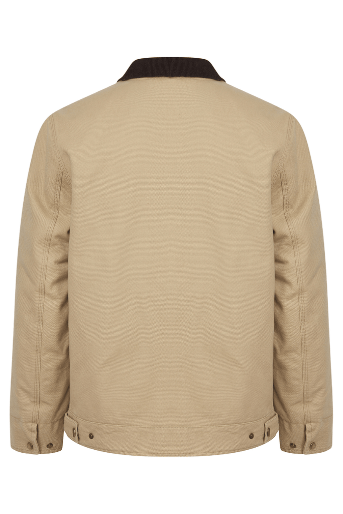 Tapko Canvas Casual Harrington Bomber Jacket – Stone | Tokyo Laundry - Paraffin Store