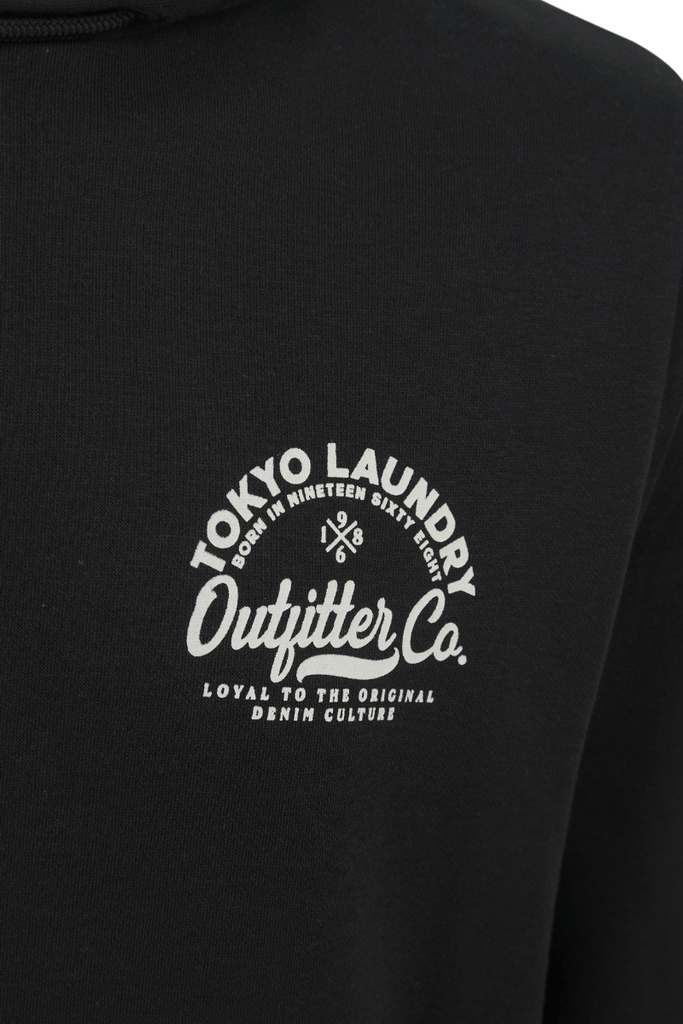 Woodfield Men's Classic Pullover Sweatshirt – Black | Tokyo Laundry - Paraffin Store