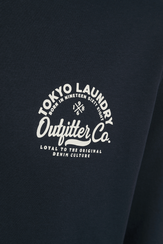 Woodfield Men's Classic Pullover Sweatshirt – Navy | Tokyo Laundry - Paraffin Store