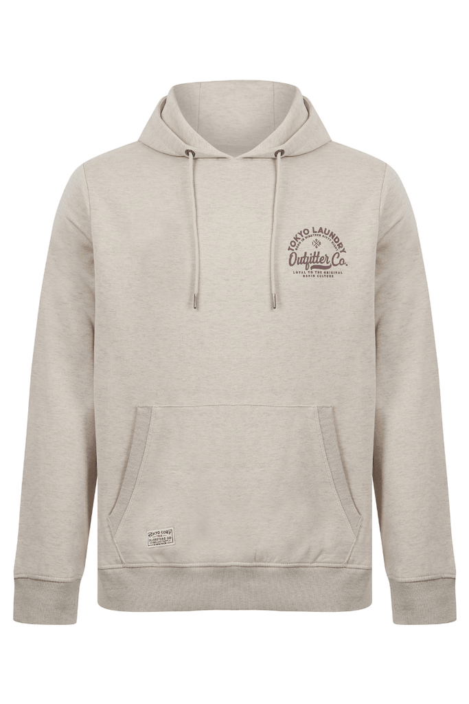 Woodfield Men's Classic Pullover Sweatshirt – Oatmeal | Tokyo Laundry - Paraffin Store