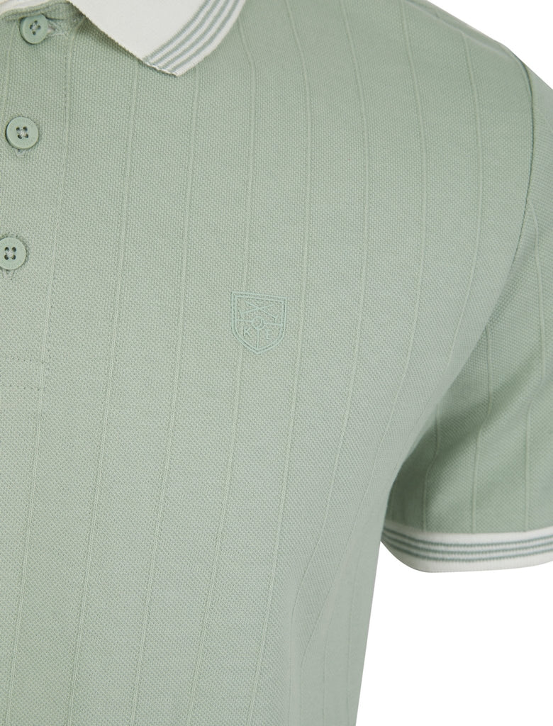 Woodman Cotton Rich Polo Shirt - Green | Kensington Eastside - Paraffin Store
