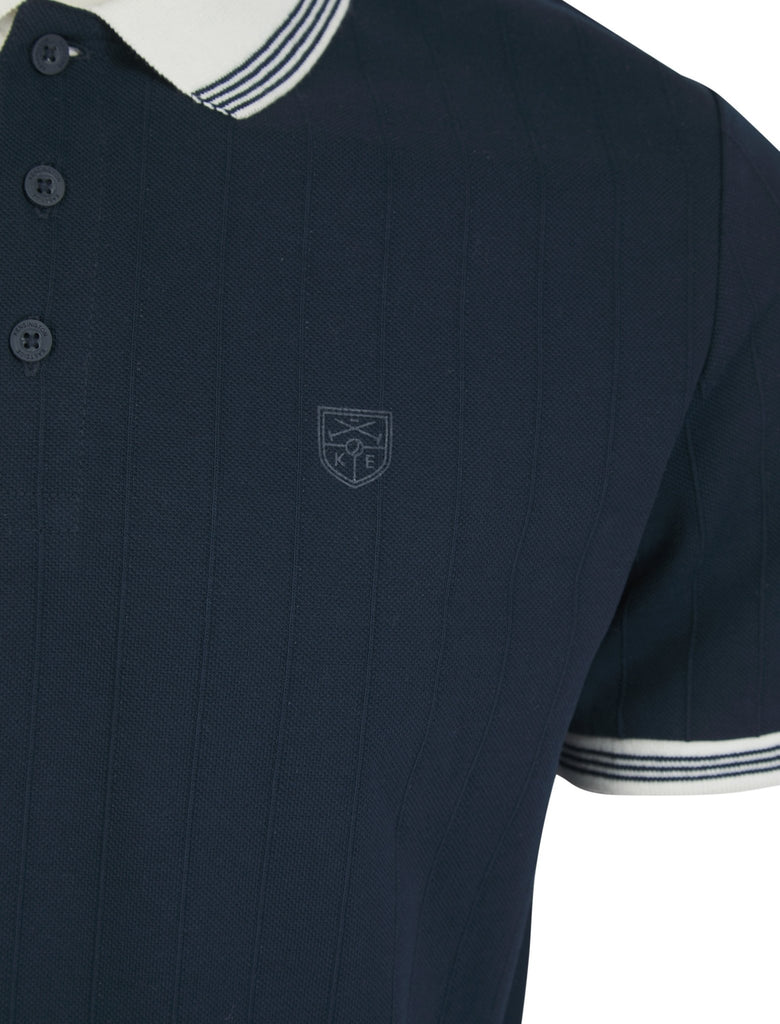 Woodman Cotton Rich Polo Shirt - Navy | Kensington Eastside - Paraffin Store