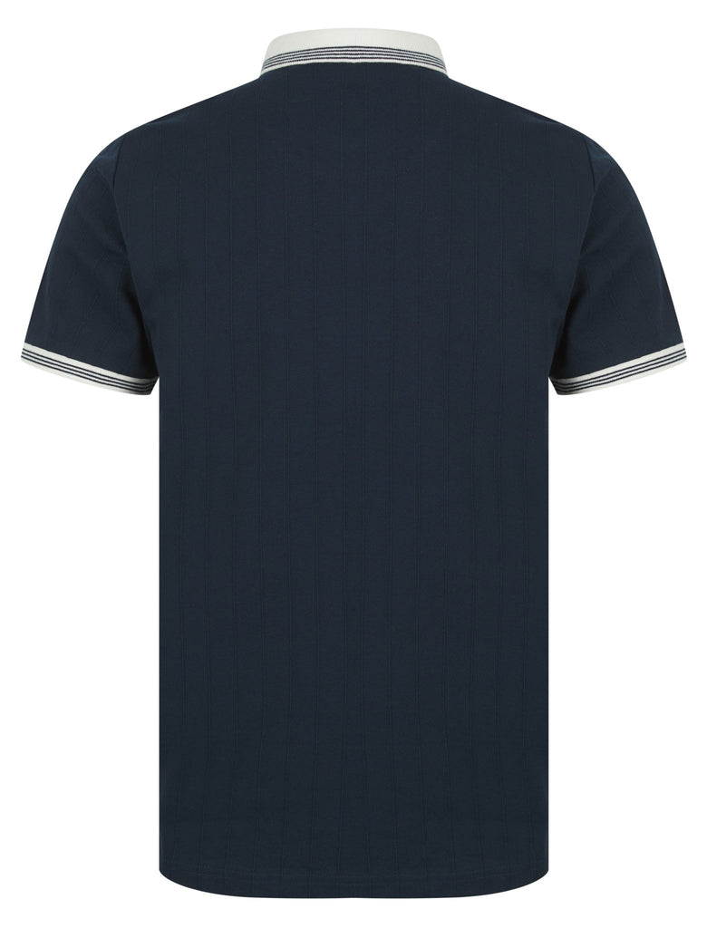 Woodman Cotton Rich Polo Shirt - Navy | Kensington Eastside - Paraffin Store
