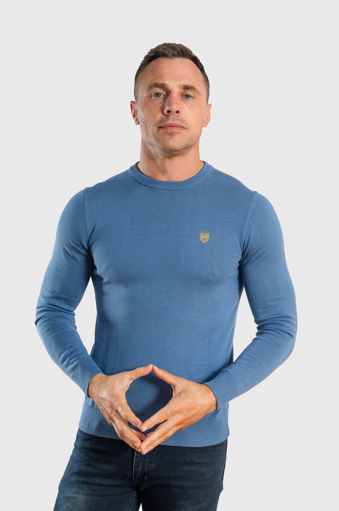 XV Kings | Mens Crew Knit | Dawson | Tommy Bowe - Paraffin Store