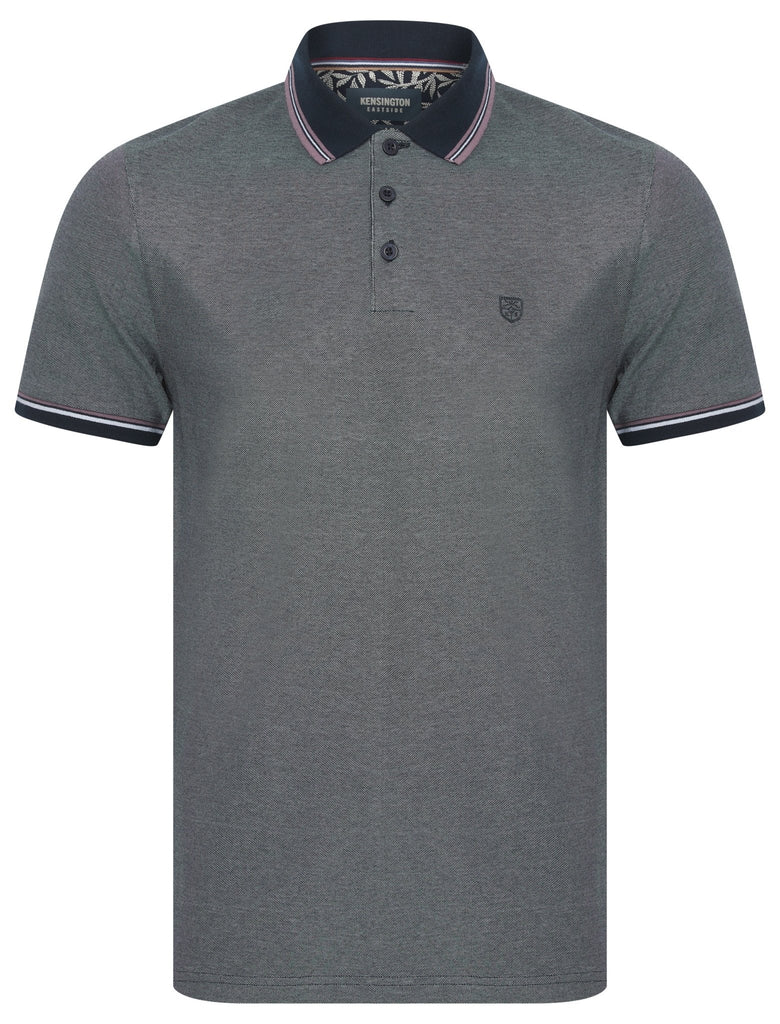 Underwood 2 in Purple — 100% Cotton Men's Polo Shirt | Paraffin Store